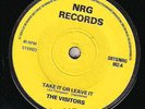 VISITORS TAKE IT OR LEAVE IT / NO COMPROMISE PUNK 45
