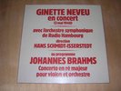 GINETTE NEVEU   BRAHMS  'CONCERTO  VIOLON '  STILL MINT