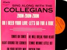 COLLEGIANS   Sing Along With   WINLEY LABEL * NM