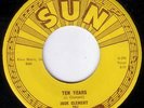 RARE 50s C&W ROCKABILLY 45 JACK CLEMENT 10 YRS SUN VG++