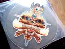 UNPLAYED IRON MAIDEN UNCUT SHAPED PICDISC CLAIRVOYANT