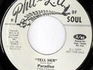 rare Soul 45 PARADISE tell her PHIL L.A. OF SOUL Listen