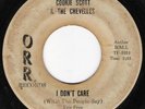 Northern Soul 45 COOKIE SCOTT & CHEVELLES I Don't Care