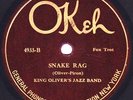 1923 King Oliver's Jazz Band Okeh 4933 V++