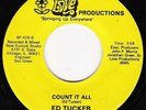 Modern Soul 45 ED TUCKER Count It All on Love