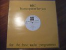 The Cure BBC Transcription Services In Concert 393 LP
