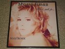  Mylene Farmer maxi 45 tours ainsi soit je 