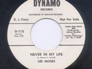 RARE Funk / Deep Soul - LEE MOSES on DYNAMO