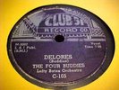rare Doo Wop 78 The Four Buddies    CLUB 51 Lefty Bates