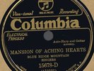Co15678 Blue Ridge Mt Singers MANSION OF ACHING HEARTS
