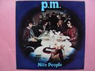 V.RARE NITE PEOPLE 'P.M.' LP UK ORIGINAL FULLY SIGNED