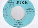 Tommy Wills K.C. Drive on Juke Funk 45 Hear
