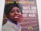 Baby Washington Lp Rare UK London That's How Heartaches