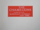 THE CHAMELEONS - Markthalle Hamburg 1985 - LP