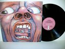 KING CRIMSON Court Of ... LP ISLAND PINK 'I'  PROG ROCK