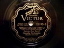 Puzzle Record-Scroll Victor 22745 Ray Noble w/Al Bowlly