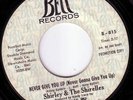 60s SOUL 45 SHIRLEY & THE SHIRELLES NEVER GIV U UP BELL