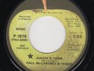 PAUL McCARTNEY - Junior's Farm - MINT Apple Promo 45