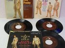 ELVIS PRESLEY TOUCH OF GOLD I, II, III, MAROON LBL EP