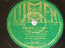 MARTHA ANGELICI & JEAN HUBEAU  Lumen 78 rpm N° 32064