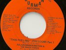Julius Brockington This Feeling Rare Funk 45 Burman MP3