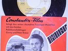 Peter Kraus und Conny S  Constantin Fim D  Werbeplatte
