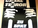CANAL TERROR,ZU SPÄT,LP,Vinyl,AG 0016,PUNK