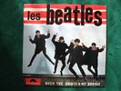 disque vinyle 45T - the beatles - when the saints