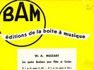TRIO PASQUIER and RAMPAL on MOZART French BAM LD 03 NM