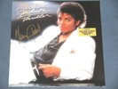 MICHAEL JACKSON THRILLER RARE SIGNED VINYL LP SIGNATURE