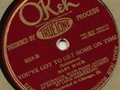 BABY MACK LOUIS ARMSTRONG OKEH 8313 JAZZ 78 RPM E-