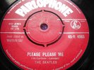 BEATLES  PLEASE PLEASE ME. ORIGINAL RED LABEL 45 VG