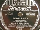 9) 78 RPM BILLIE HOLIDAY w TEDDY WILSON BRUNSWICK 7911