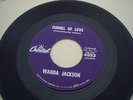 WANDA JACKSON Funnel Of Love 45  Capitol 4553 M-