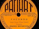 78 RPM 20s30s LATIN SPANISH CUBAN MUSIC PANART 1071/EE-