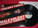 Violent Force - Malevolent Assault of Tomorrow RARE LP
