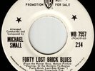 MICHAEL SMALL Forty Lost Brick Blues PSYCH-FUNK klute