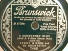 1) 78 RPM BILLIE HOLIDAY w TEDDY WILSON BRUNSWICK 7498
