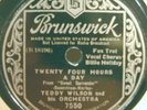 3) 78 RPM BILLIE HOLIDAY w TEDDY WILSON BRUNSWICK 7550