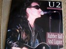 U2 - VERY RARE IMPORT LP - RUBBER BALL AND LIQUOR -MINT