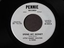 Little Daddy Walton on Pennie Detroit blues R&B 45 HEAR