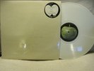 BEATLES White Album 2xLP WHITE VINYL French pics NM