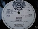 URIAH HEEP SALISBURY 1st UK  PRES VERTIGO MiNt  AuDiO 