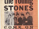ROLLING STONES Come On  Denmark p/s 45 LISTEN