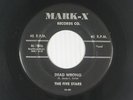 FIVE STARS doo wop 45 DEAD WRONG  MARK-X Motown related