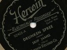 SKIP JAMES HERWIN 92403 BLUES 78 RPM E+