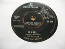 THE BEATLES: IF I FELL: PARLOPHONE DP 562