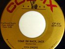 rare Soul 45 NINA SIMONE come on back jack Listen