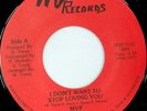 rare Modern Soul 45 MVP i don't want to stop loving you