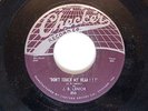 RARE BLUES 45 856 WEB TOP EARLY CHECKER J.B. LENIOR